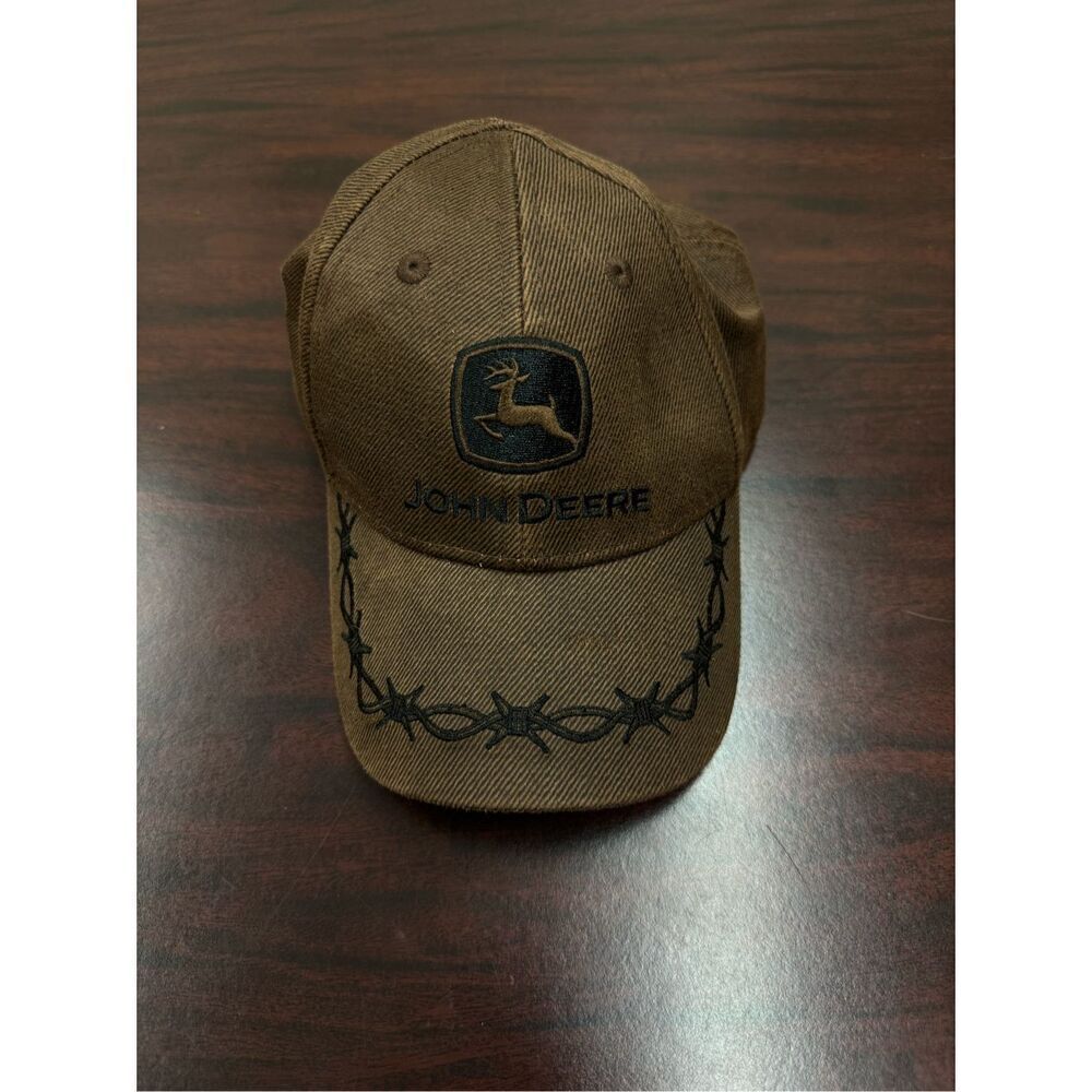 John Deere Brown Toddler BaseballβHat